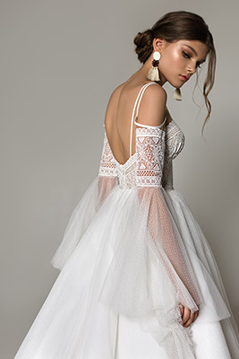 Suknia ślubna suknia ślubna Lauren 1 z kolekcji Evalendel  